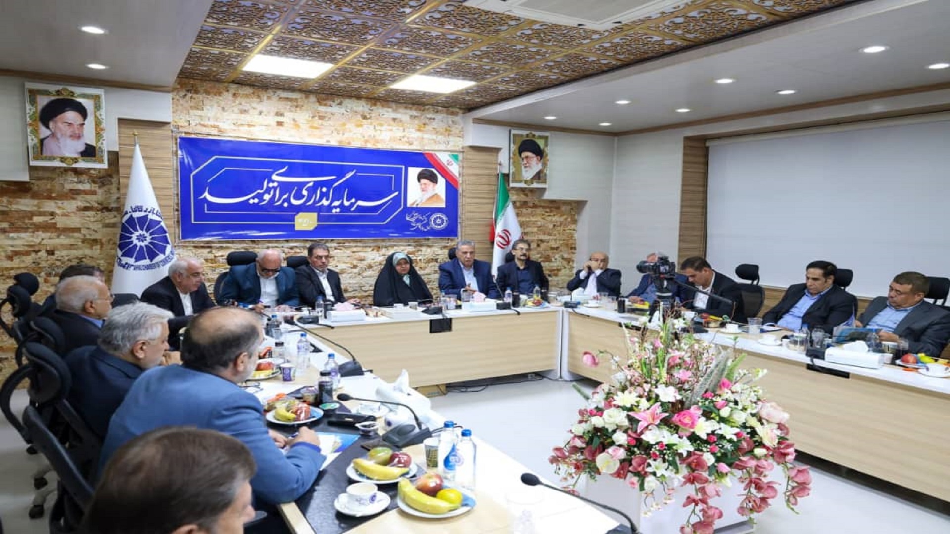 نشست هیات رییسه اتاق بازرگانی، صنایع، معادن و کشاورزی ایران با هیات نمایندگان اتاق اهواز_مهر1404