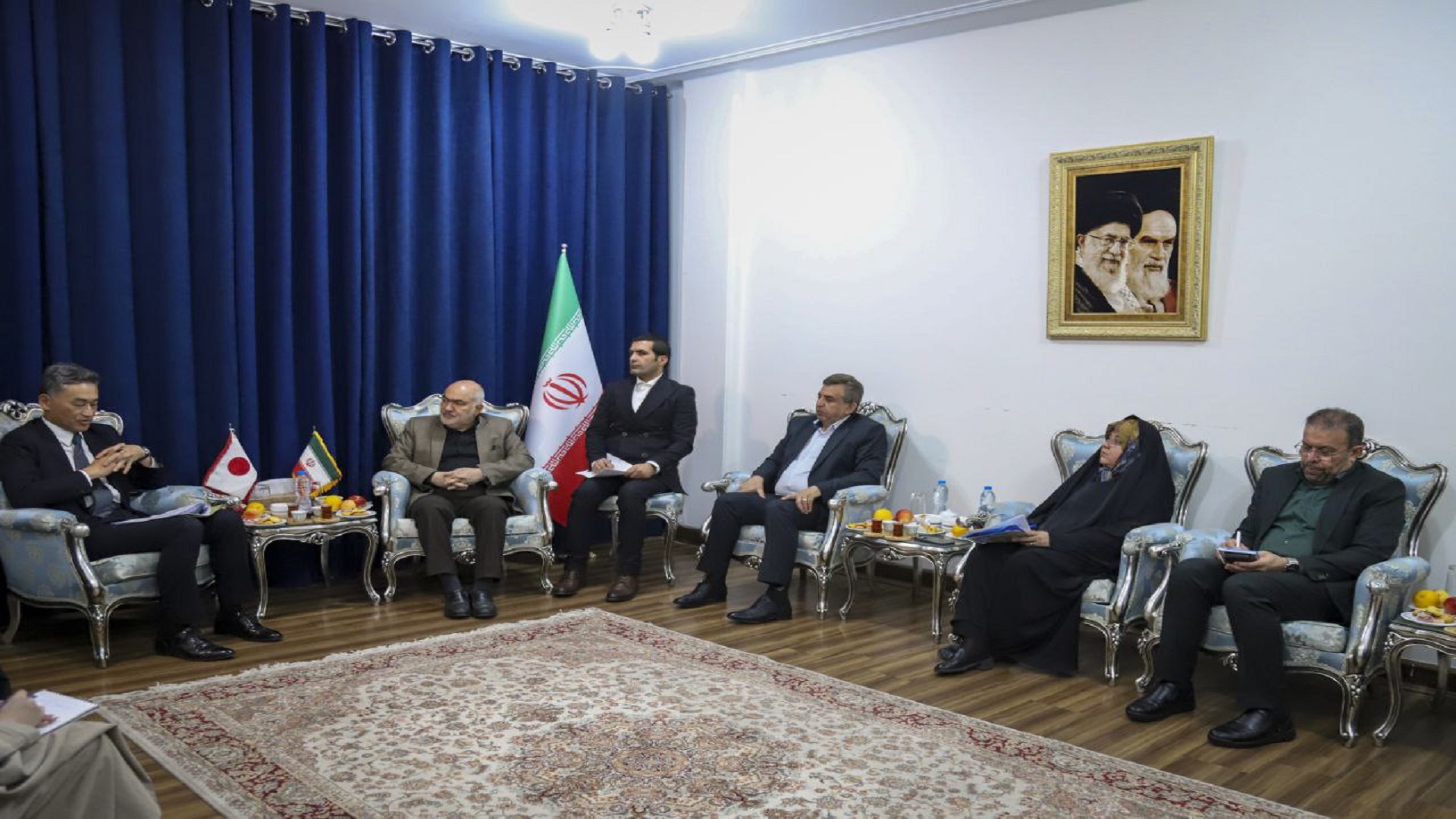 دیدار سفیر ژاپن در ایران با استاندار خوزستان و رئیس اتاق بازرگانی اهواز