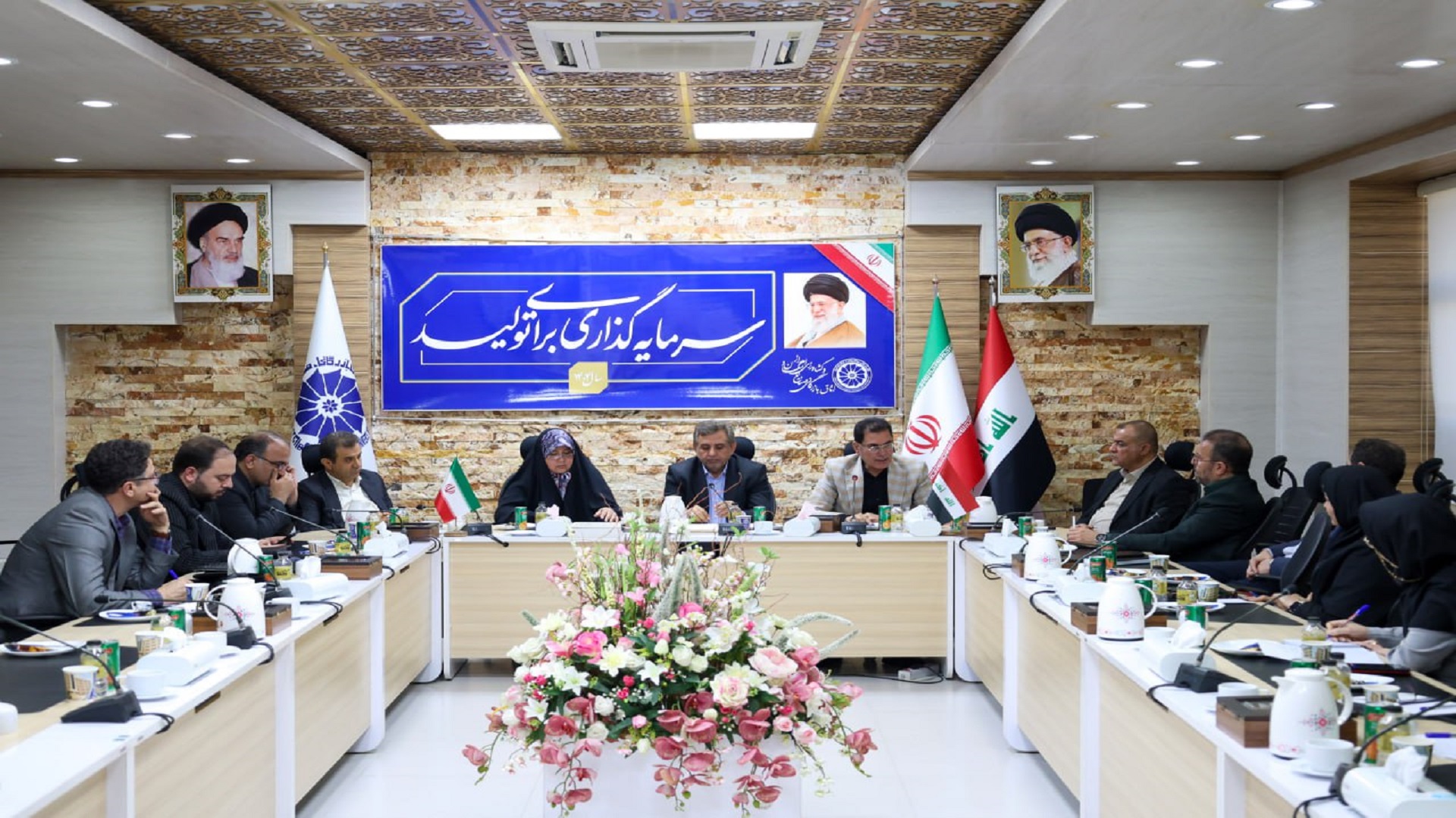 نشست هم‌اندیشی مقامات اقتصادی خوزستان و میسان عراق