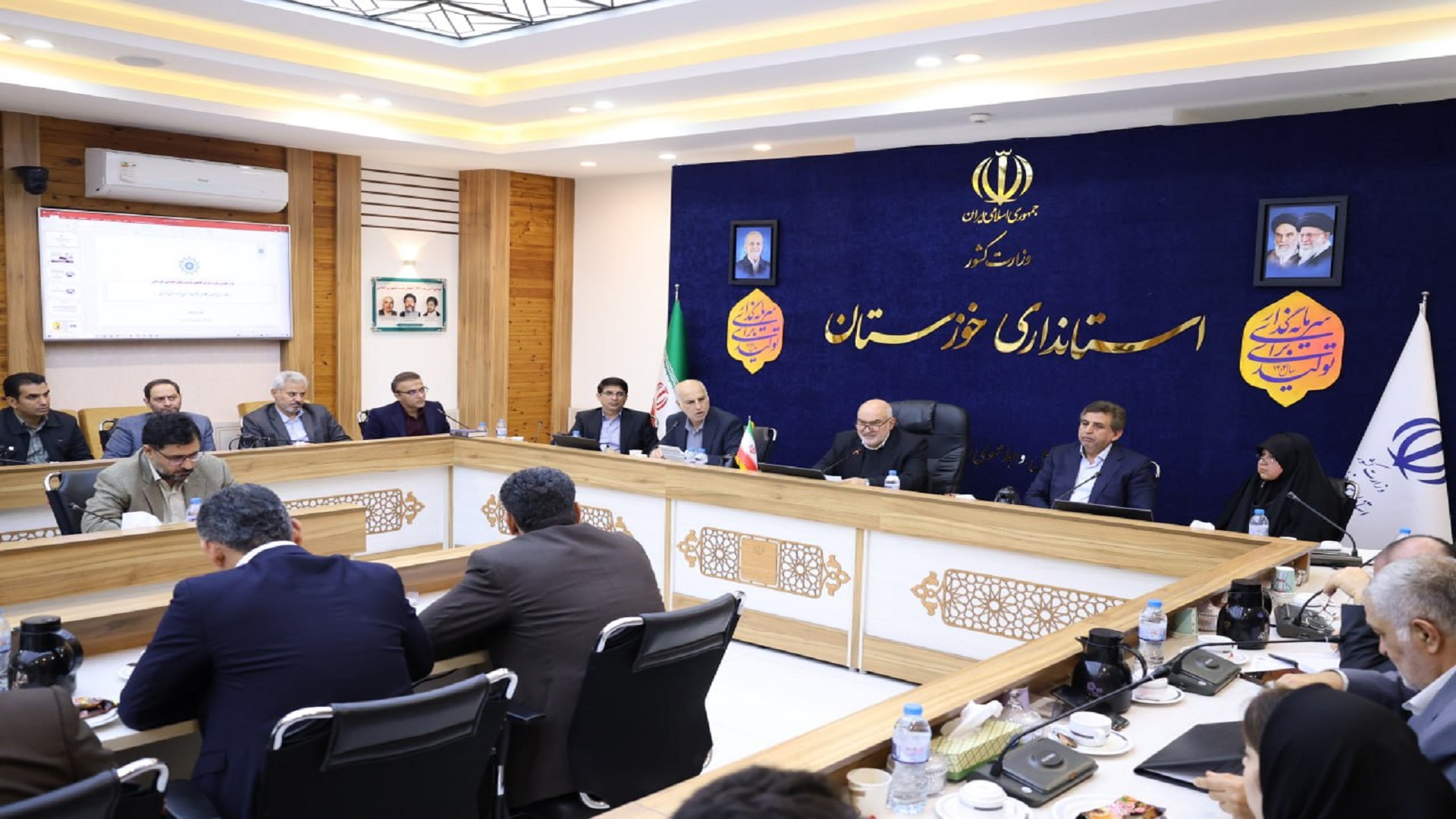 نود و هفتمین نشست شورای گفتوگوی دولت و بخش خصوصی استان خوزستان